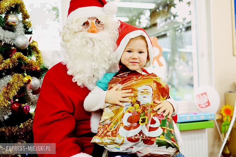 Wizyta Świętego Mikołaja w Przedszkolu pod Topolą