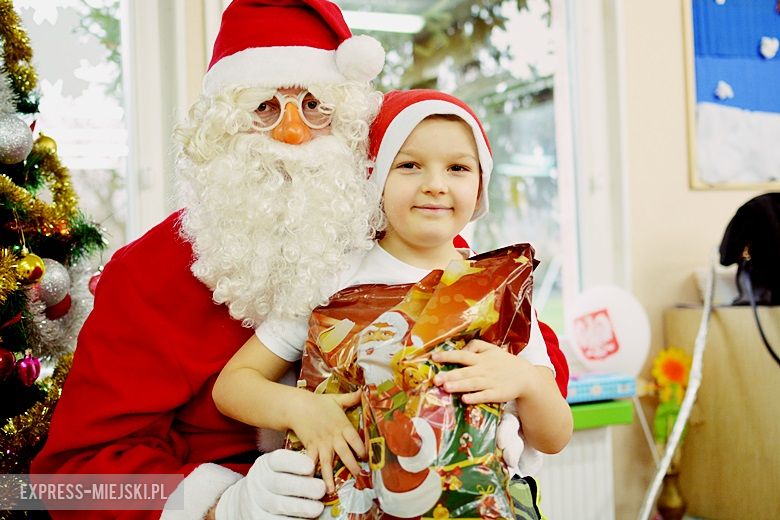 Wizyta Świętego Mikołaja w Przedszkolu pod Topolą