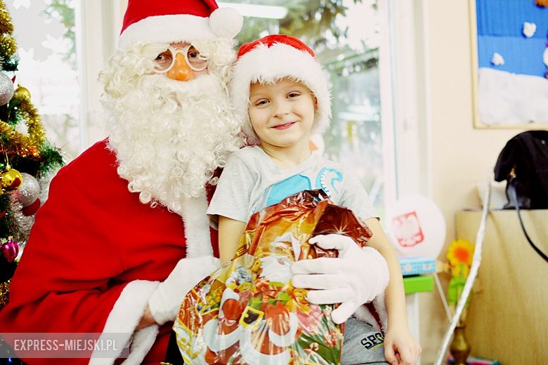 Wizyta Świętego Mikołaja w Przedszkolu pod Topolą