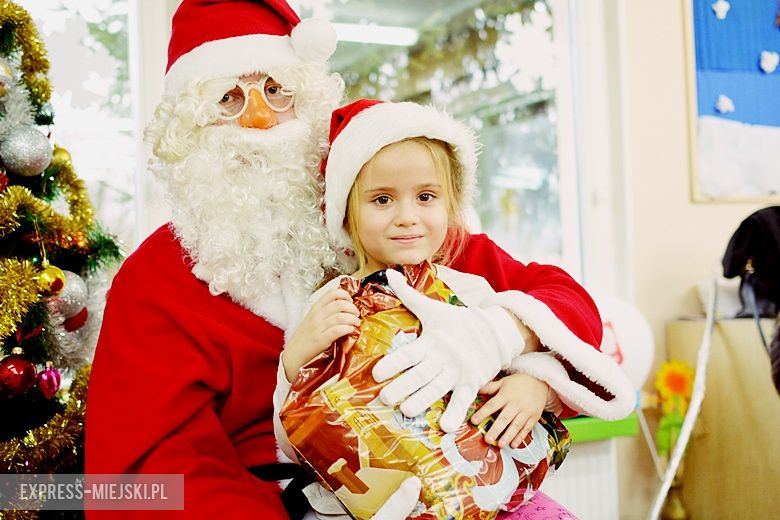 Wizyta Świętego Mikołaja w Przedszkolu pod Topolą