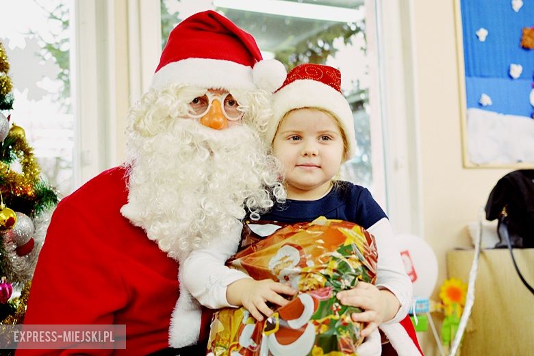 Wizyta Świętego Mikołaja w Przedszkolu pod Topolą