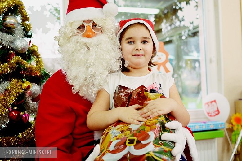 Wizyta Świętego Mikołaja w Przedszkolu pod Topolą