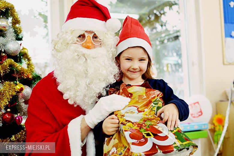 Wizyta Świętego Mikołaja w Przedszkolu pod Topolą