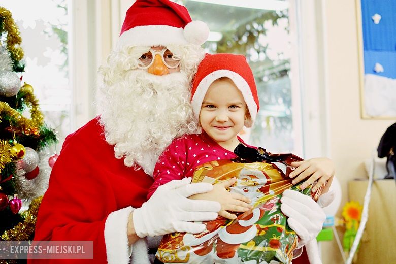 Wizyta Świętego Mikołaja w Przedszkolu pod Topolą