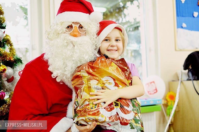 Wizyta Świętego Mikołaja w Przedszkolu pod Topolą