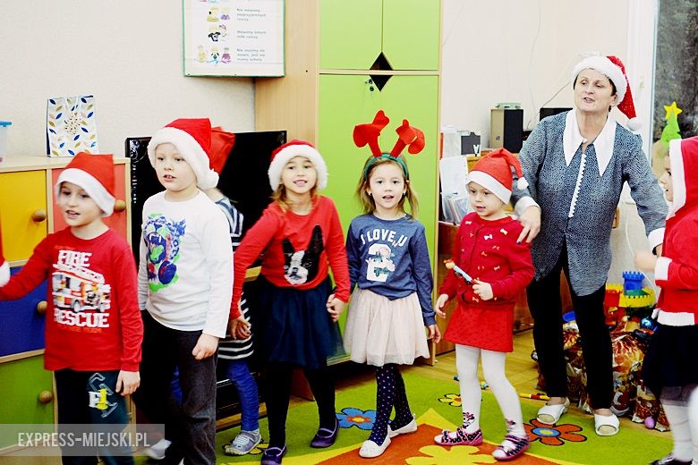 Wizyta Świętego Mikołaja w Przedszkolu pod Topolą