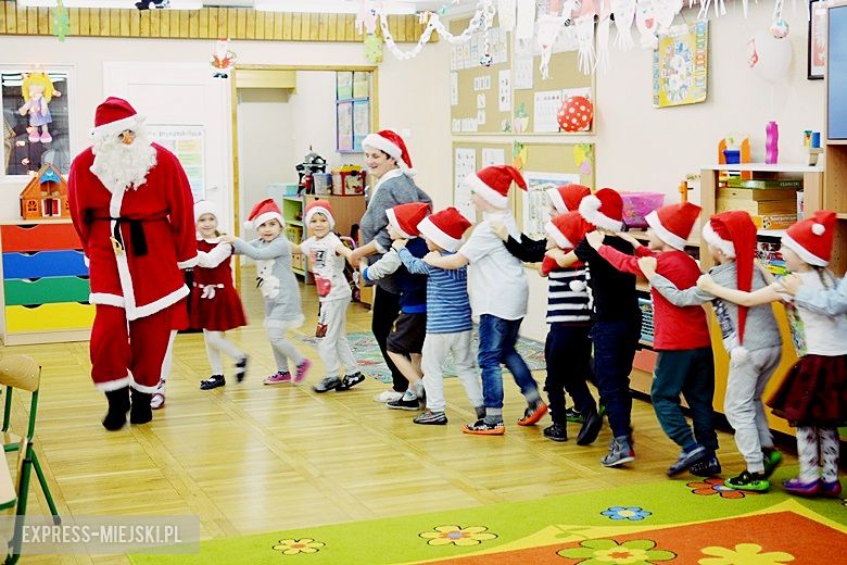 Wizyta Świętego Mikołaja w Przedszkolu pod Topolą