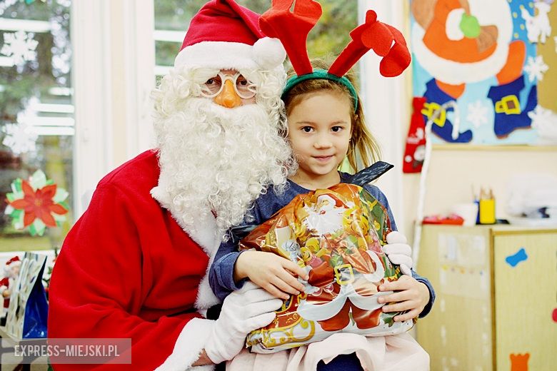 Wizyta Świętego Mikołaja w Przedszkolu pod Topolą