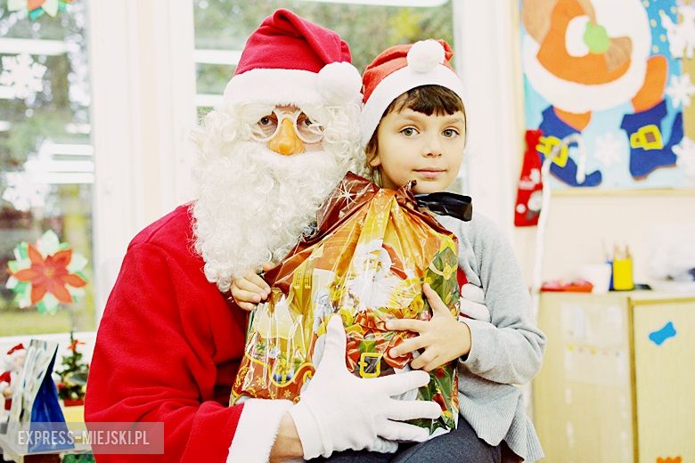 Wizyta Świętego Mikołaja w Przedszkolu pod Topolą