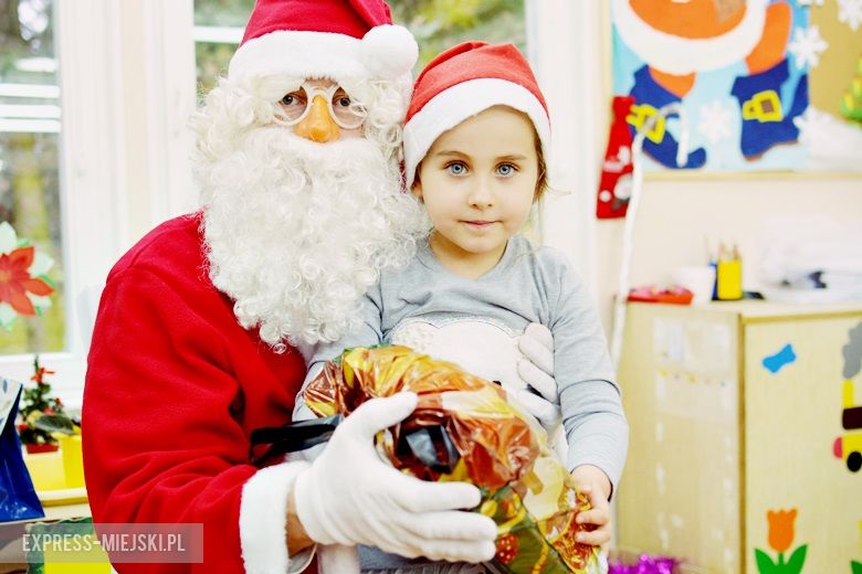 Wizyta Świętego Mikołaja w Przedszkolu pod Topolą