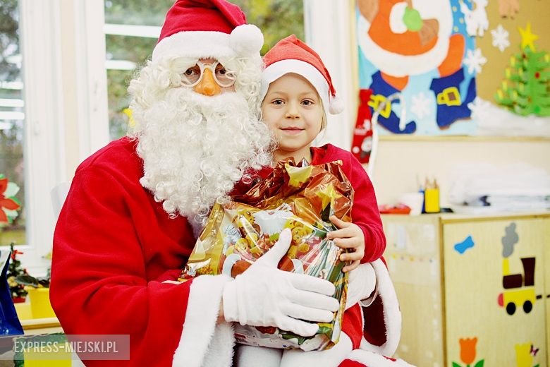 Wizyta Świętego Mikołaja w Przedszkolu pod Topolą