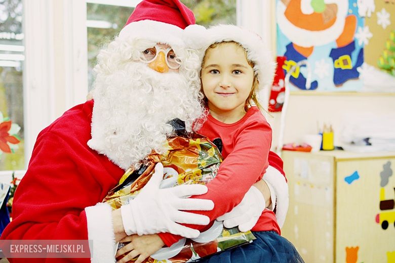 Wizyta Świętego Mikołaja w Przedszkolu pod Topolą