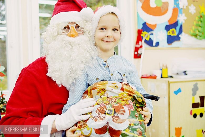 Wizyta Świętego Mikołaja w Przedszkolu pod Topolą