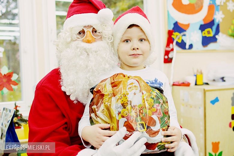 Wizyta Świętego Mikołaja w Przedszkolu pod Topolą