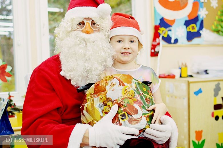 Wizyta Świętego Mikołaja w Przedszkolu pod Topolą