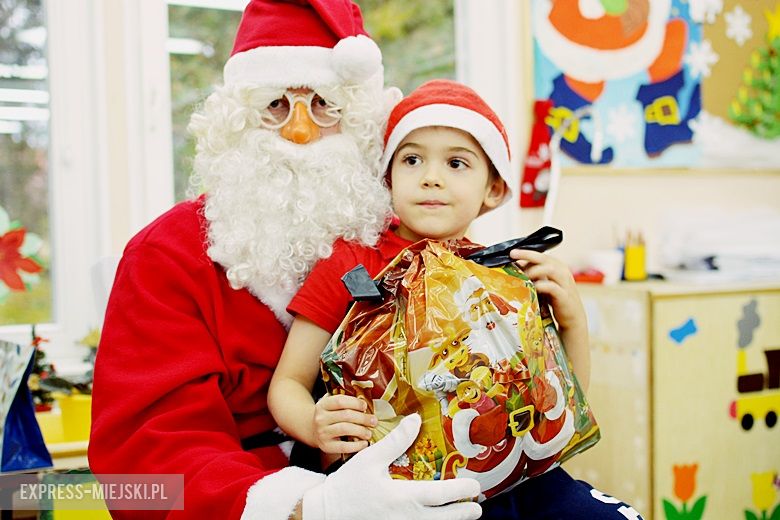 Wizyta Świętego Mikołaja w Przedszkolu pod Topolą