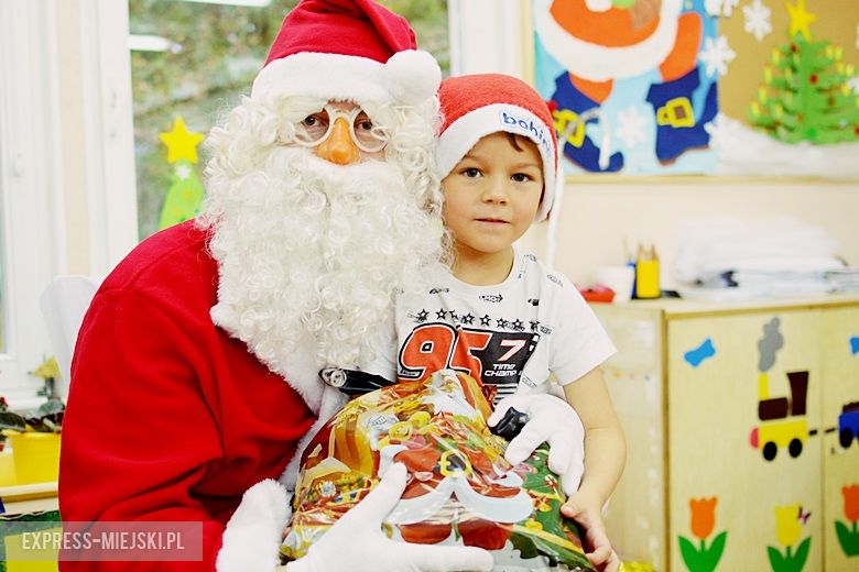 Wizyta Świętego Mikołaja w Przedszkolu pod Topolą