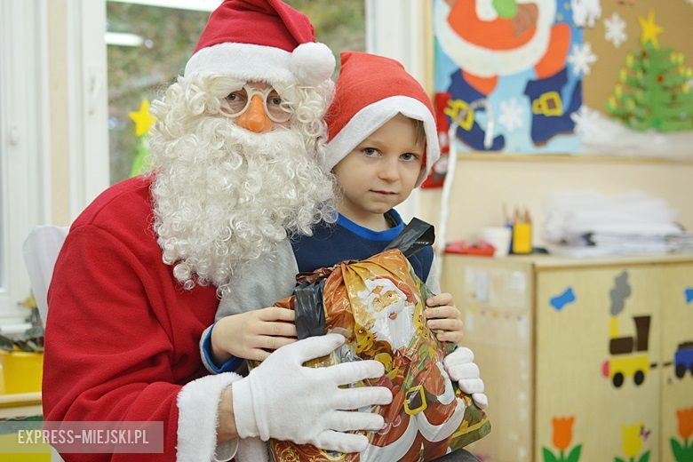 Wizyta Świętego Mikołaja w Przedszkolu pod Topolą