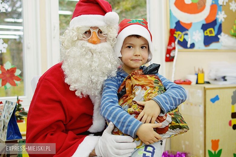 Wizyta Świętego Mikołaja w Przedszkolu pod Topolą