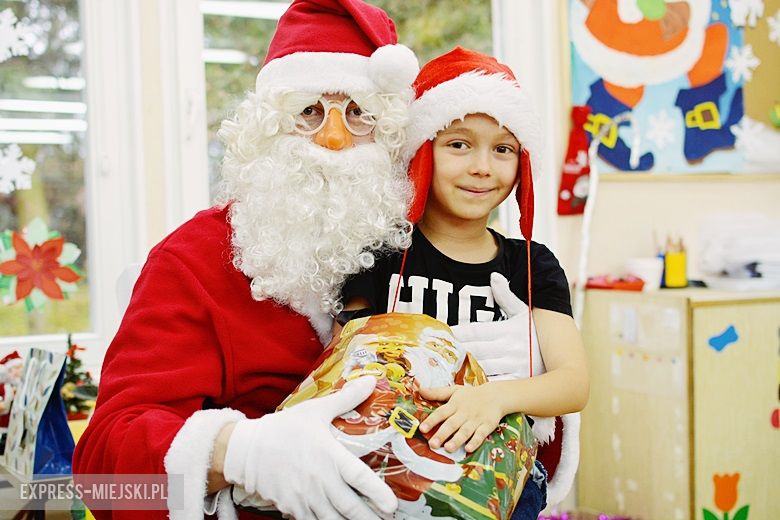 Wizyta Świętego Mikołaja w Przedszkolu pod Topolą