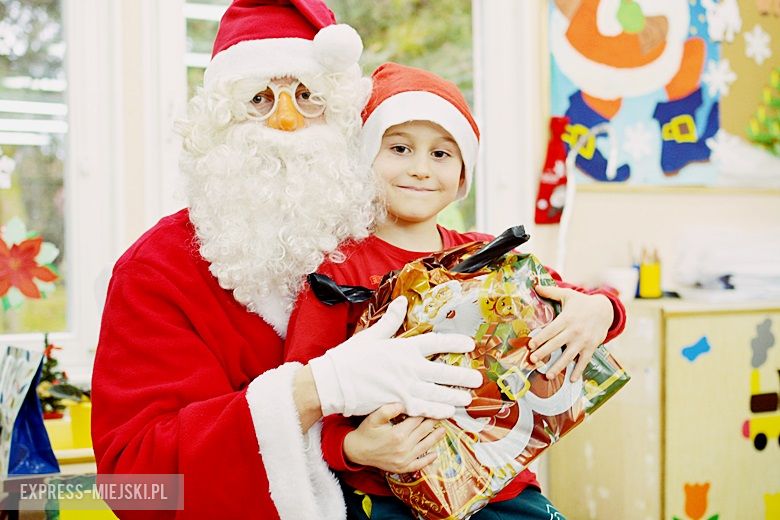 Wizyta Świętego Mikołaja w Przedszkolu pod Topolą