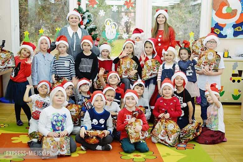 Wizyta Świętego Mikołaja w Przedszkolu pod Topolą