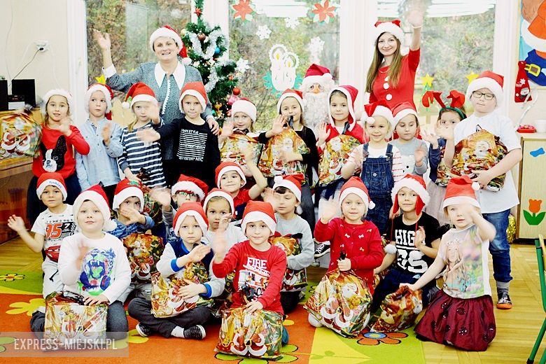 Wizyta Świętego Mikołaja w Przedszkolu pod Topolą