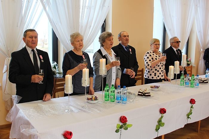 50-lecie małżeństwa trzech par