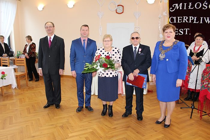 50-lecie małżeństwa trzech par