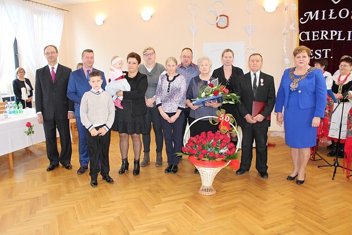 50-lecie małżeństwa trzech par