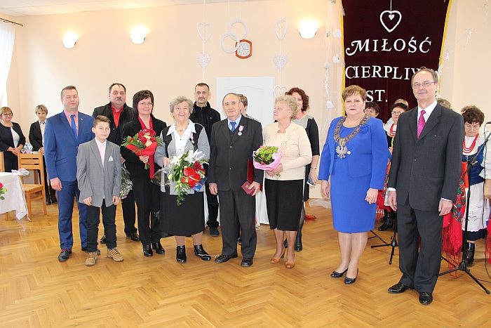 50-lecie małżeństwa trzech par