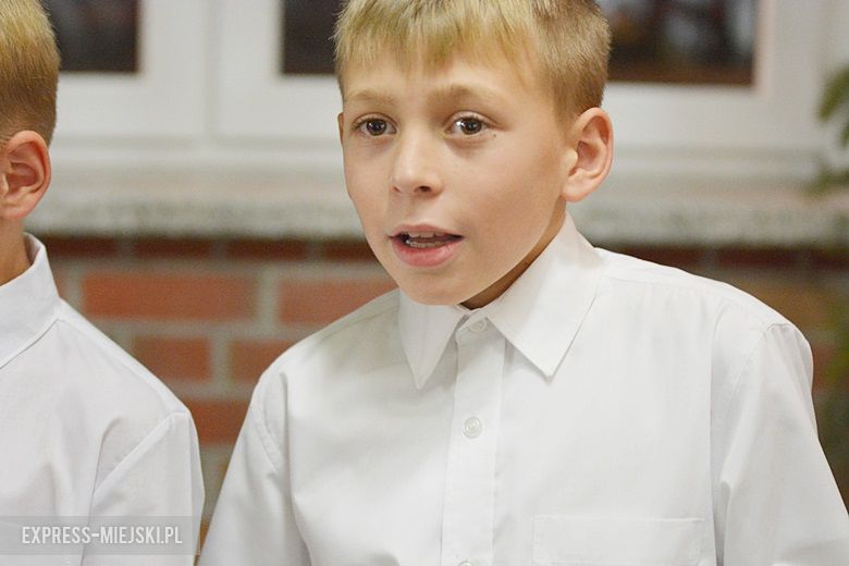 Spotkanie świąteczne w szkole w Szczepanowie