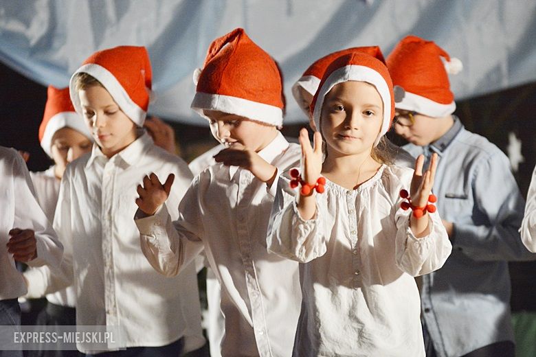 Spotkanie świąteczne w szkole w Szczepanowie