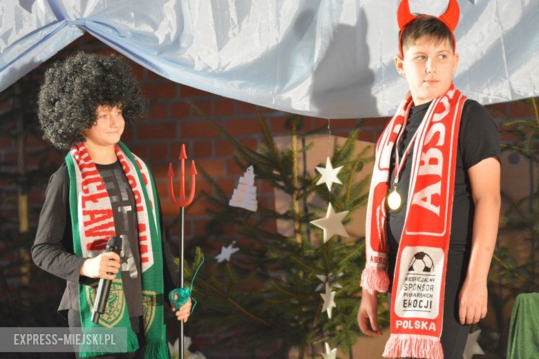 Spotkanie świąteczne w szkole w Szczepanowie