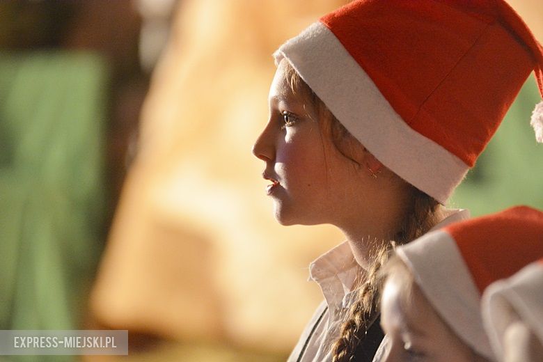 Spotkanie świąteczne w szkole w Szczepanowie