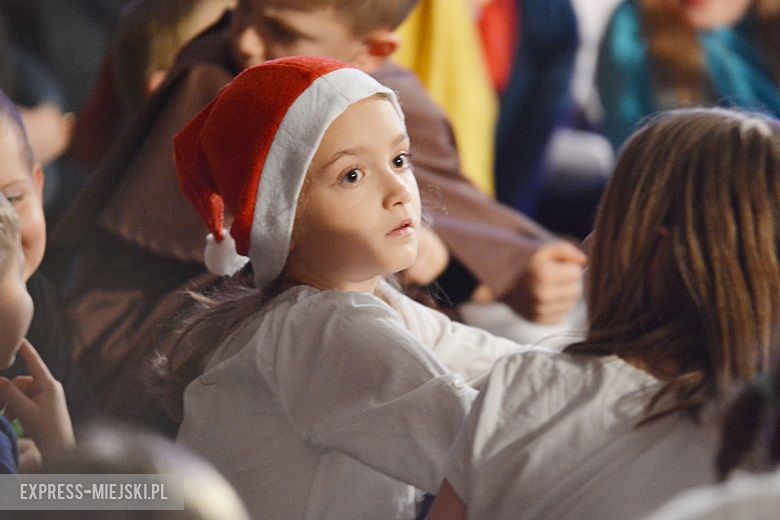 Spotkanie świąteczne w szkole w Szczepanowie