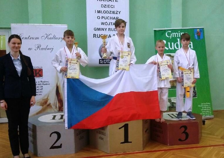 Turniej karate w Rudnej