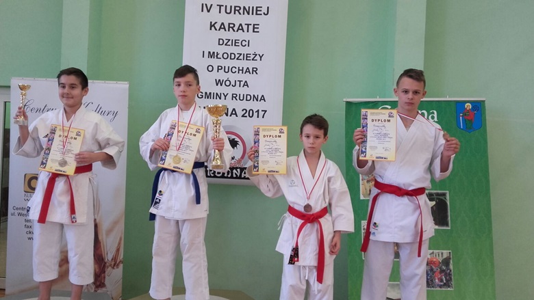 Turniej karate w Rudnej