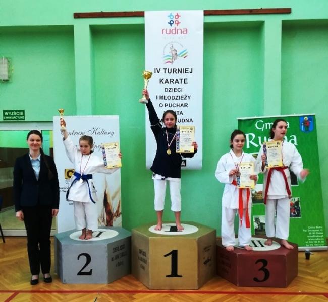 Turniej karate w Rudnej