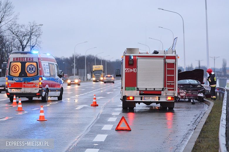 Kolizja w Krępicach