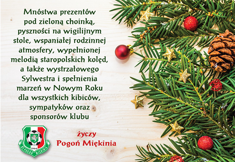 Życzenia bożonarodzeniowe