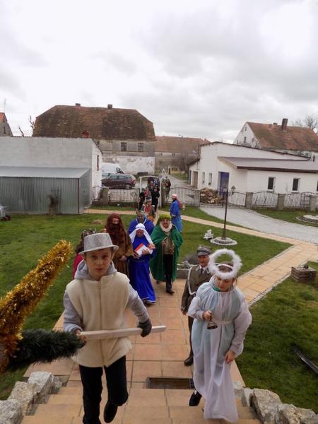 Kolędnicy w Mieczkowie