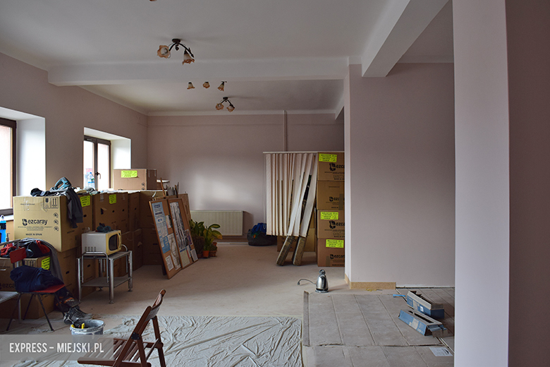 Remont w malczyckim GOK'u