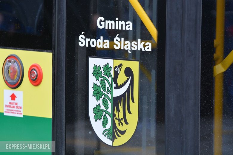 Uroczystości otwarcia Średzkiej Komunikacji Publicznej w Środzie Śląskiej