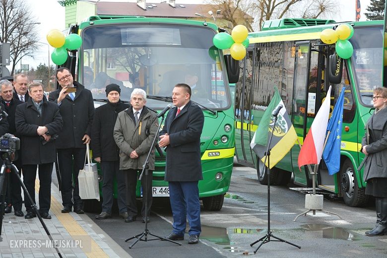 Uroczystości otwarcia Średzkiej Komunikacji Publicznej w Środzie Śląskiej