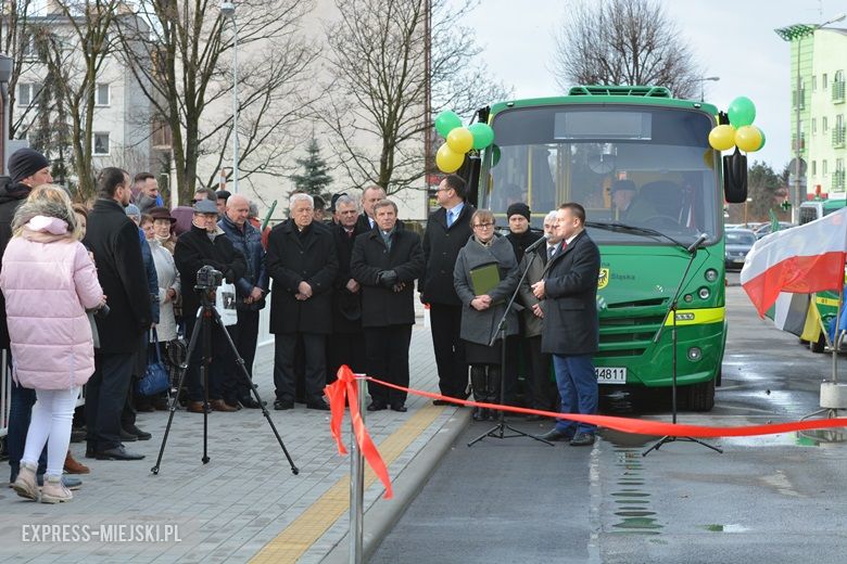 Uroczystości otwarcia Średzkiej Komunikacji Publicznej w Środzie Śląskiej