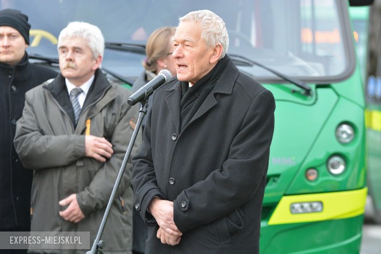 Uroczystości otwarcia Średzkiej Komunikacji Publicznej w Środzie Śląskiej