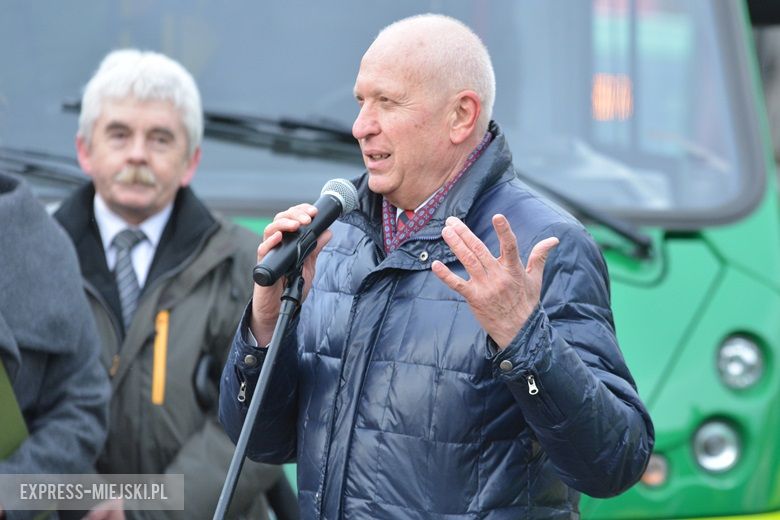 Uroczystości otwarcia Średzkiej Komunikacji Publicznej w Środzie Śląskiej