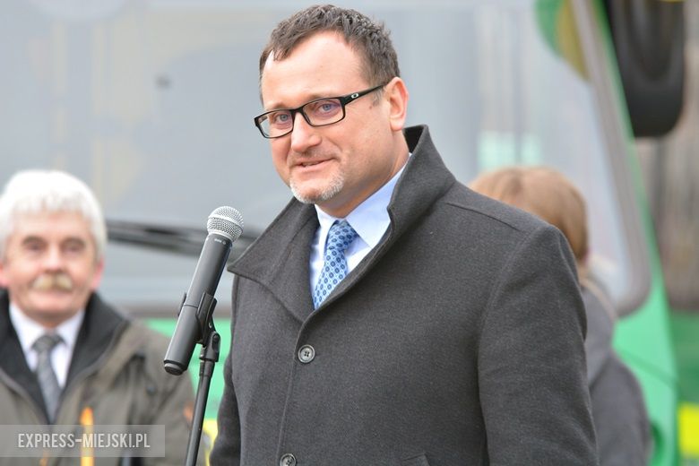 Uroczystości otwarcia Średzkiej Komunikacji Publicznej w Środzie Śląskiej