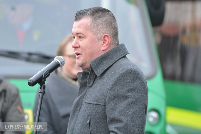 Uroczystości otwarcia Średzkiej Komunikacji Publicznej w Środzie Śląskiej